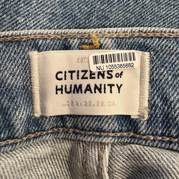Citizens of Humanity Inga Maternity Jeans Women's Size 24 in Light Wash NWT! - Picture 4 of 9